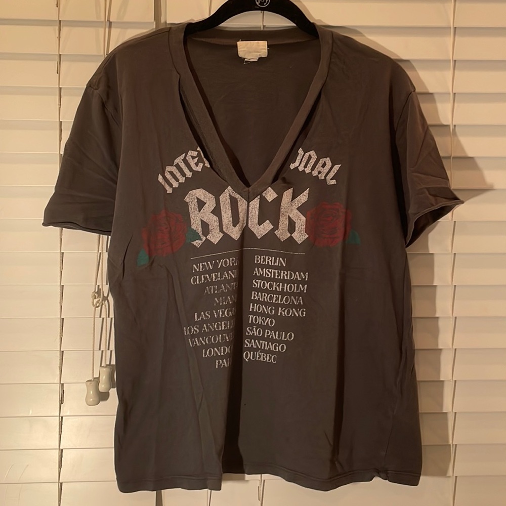 rock tee shirt